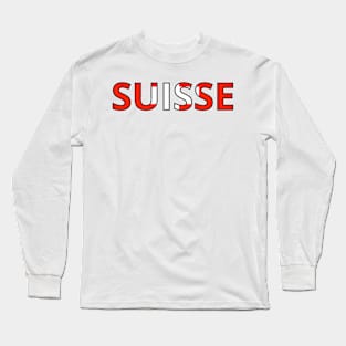 Drapeau Suisse Long Sleeve T-Shirt